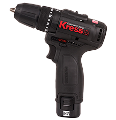 Дрель аккумуляторная KRESS KU362 12V